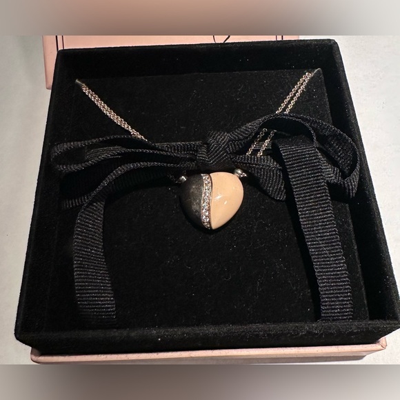 United Heart River of Love Magnetic Heart Pendant Sterling Silver Petra Azar - Picture 8 of 12